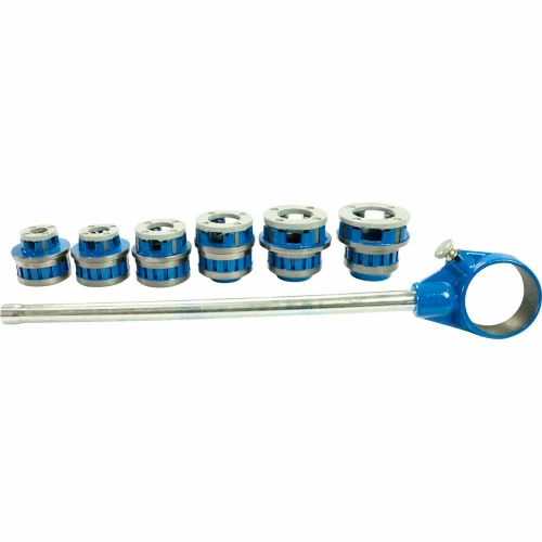 Global Industrial Manual Ratcheting Threader Set, 1/2" - 2" Capacity 4 Global Industrial Manual Ratcheting Threader Set, 1/2" - 2" Capacity - Image 3