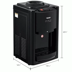 Global Industrial® Tri-Temp Countertop Water Dispenser, Black 35 Global Industrial® Tri-Temp Countertop Water Dispenser, Black -Pumps Sales 670438IN dim