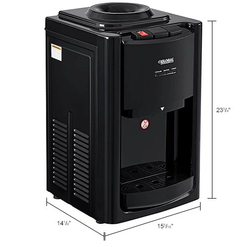 Global Industrial® Tri-Temp Countertop Water Dispenser, Black 19 Global Industrial® Tri-Temp Countertop Water Dispenser, Black - Image 17