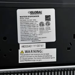 Global Industrial® Tri-Temp Countertop Water Dispenser, Black 31 Global Industrial® Tri-Temp Countertop Water Dispenser, Black -Pumps Sales 670438 12