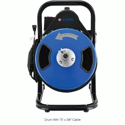 Global Industrial Drain Cleaner For 2-4" Pipe, 220 RPM, 75' Cable 19 Global Industrial Drain Cleaner For 2-4" Pipe, 220 RPM, 75' Cable -Pumps Sales 670439IN 4wco