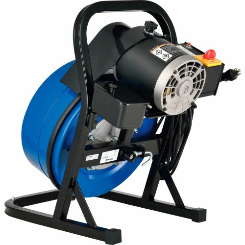 Global Industrial Drain Cleaner For 2-4" Pipe, 220 RPM, 75' Cable 4 Global Industrial Drain Cleaner For 2-4" Pipe, 220 RPM, 75' Cable - Image 2