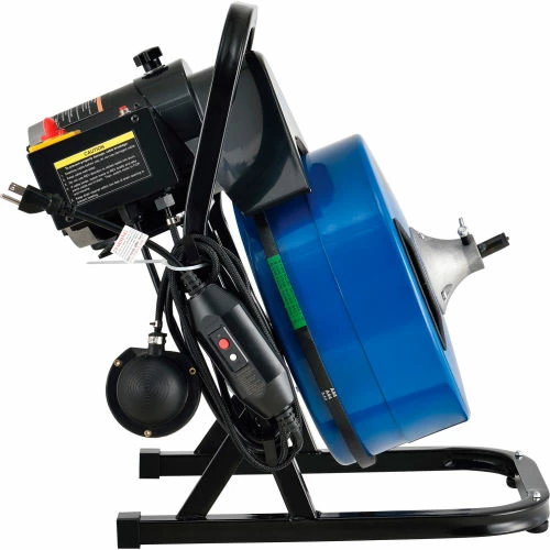 Global Industrial Drain Cleaner For 2-4" Pipe, 220 RPM, 75' Cable 6 Global Industrial Drain Cleaner For 2-4" Pipe, 220 RPM, 75' Cable - Image 4