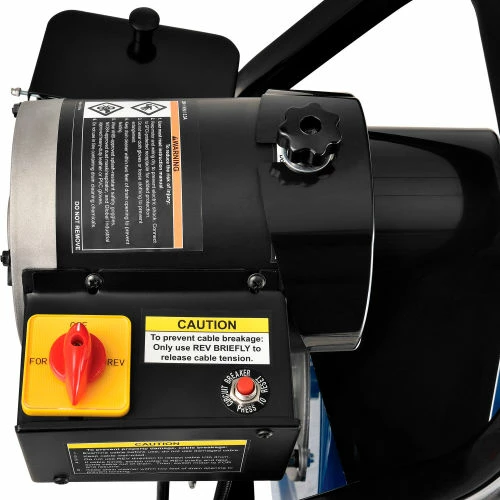 Global Industrial Drain Cleaner For 2-4" Pipe, 220 RPM, 75' Cable 7 Global Industrial Drain Cleaner For 2-4" Pipe, 220 RPM, 75' Cable - Image 5