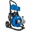 Global Industrial Autofeed Drain Cleaner Machine For 2-4" Pipe, 220 RPM, 75' Cable 2 Global Industrial Autofeed Drain Cleaner Machine For 2-4" Pipe, 220 RPM, 75' Cable -Pumps Sales 670440