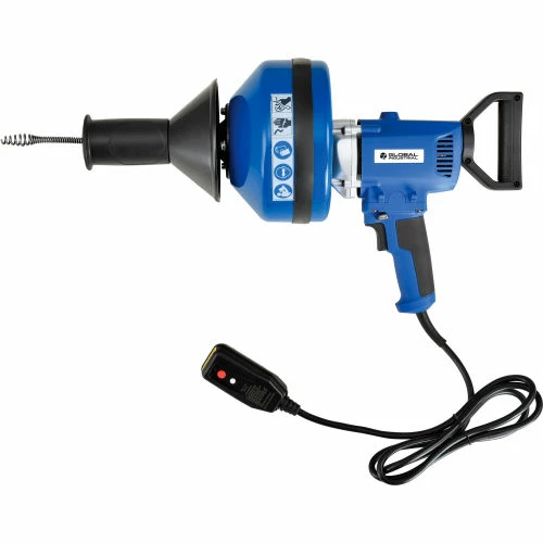Global Industrial Electric Handheld Drain Cleaner For 3/4"-3"ID, 0-500 RPM, 3 Cables 4 Global Industrial Electric Handheld Drain Cleaner For 3/4"-3"ID, 0-500 RPM, 3 Cables - Image 2