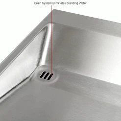 Refrigerated Drinking Fountain, Filtered, Graphite/Stainless Steel, by Global Industrial™ -Pumps Sales 761217IN 2wco