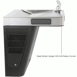 Refrigerated Drinking Fountain, Filtered, Graphite/Stainless Steel, by Global Industrial™ -Pumps Sales 761217IN 5wco
