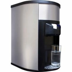 Aquaverve Bottleless Degree Commercial Countertop Cold Water Cooler W/Fltr Kit - Stainless Steel