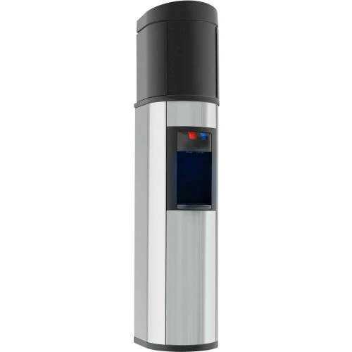 Aquaverve Absolu Model Commercial Hot/Cold Bottled Water Cooler - Stainless Steel W/ Black Trim 3 Aquaverve Absolu Model Commercial Hot/Cold Bottled Water Cooler - Stainless Steel W/ Black Trim