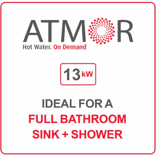Atmor 800 240V 13 kW 2.25 GPM Point Of Use Tankless Electric Water Heater 6 Atmor 800 240V 13 kW 2.25 GPM Point Of Use Tankless Electric Water Heater - Image 4