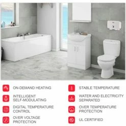 Atmor 800 240V 13 kW 2.25 GPM Point Of Use Tankless Electric Water Heater 26 Atmor 800 240V 13 kW 2.25 GPM Point Of Use Tankless Electric Water Heater -Pumps Sales AT 800 13 10 Lifestyle2