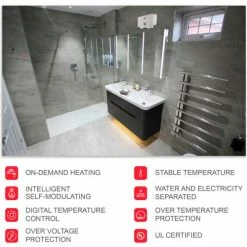 Atmor 800 240V 13 kW 2.25 GPM Point Of Use Tankless Electric Water Heater 25 Atmor 800 240V 13 kW 2.25 GPM Point Of Use Tankless Electric Water Heater -Pumps Sales AT 800 13 9 Lifestyle1