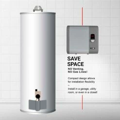 Atmor 912 240V 18 kW 3.73 GPM Tankless Electric Water Heater -Pumps Sales AT 912 18TP 8