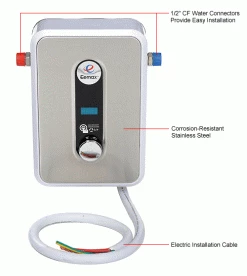 Eemax HA013240 Electric Tankless Water Heater Home Advantage II - 13kW, 54Amps -Pumps Sales B1642392 1wco