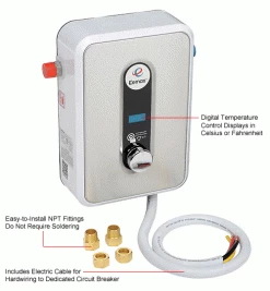 Eemax HA013240 Electric Tankless Water Heater Home Advantage II - 13kW, 54Amps -Pumps Sales B1642392 2wco