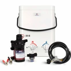 Eccotemp L5 Portable Tankless Water Heater W/ EccoFlo Diaphragm 12V Pump & Strainer - 1.5 GPM 18 Eccotemp L5 Portable Tankless Water Heater W/ EccoFlo Diaphragm 12V Pump & Strainer - 1.5 GPM -Pumps Sales B1665158 7
