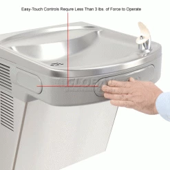 Elkay ADA Barrier Free Water Cooler, Stainless Steel, Wall Hung, 115V, 60Hz, 5 Amps, EZS8S -Pumps Sales B190403 2wco