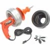 General Wire SV-A-WC Super-Vee Drain Cleaning Machine W/ 25' x 1/4" & 25' x 3/8" Cables & Cutter Set -Pumps Sales B213898