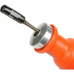 General Wire SV-B-WC Super-Vee Drain Cleaning Machine includes 2 Cables/Cutter Set & Case -Pumps Sales B213898 04 1