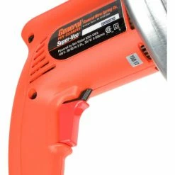 General Wire SV-B-WC Super-Vee Drain Cleaning Machine includes 2 Cables/Cutter Set & Case -Pumps Sales B213898 07 1