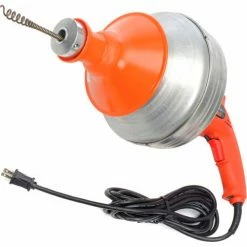 General Wire SV-B-WC Super-Vee Drain Cleaning Machine includes 2 Cables/Cutter Set & Case -Pumps Sales B213898 11 1