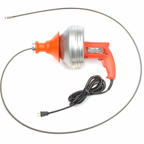 General Wire SV-F Super-Vee Drain/Sewer Cleaning Machine W/ 25' x 1/4" Cable 3 General Wire SV-F Super-Vee Drain/Sewer Cleaning Machine W/ 25' x 1/4" Cable