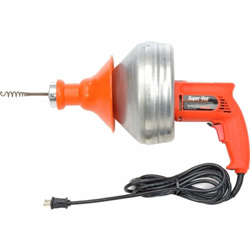 General Wire SV-F Super-Vee Drain/Sewer Cleaning Machine W/ 25' x 1/4" Cable 4 General Wire SV-F Super-Vee Drain/Sewer Cleaning Machine W/ 25' x 1/4" Cable - Image 2