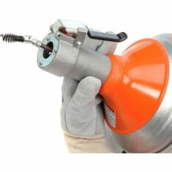 General Wire PV-D-WC Power-Vee Drain/Sewer Cleaning Machine W/ 25' x 5/16" Down Head Cable & Case -Pumps Sales B213925 03