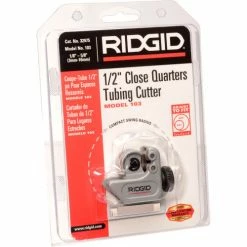 Ridgid® Model No. 103 Close Quarters Tubing Cutter, 1/8"-5/8" Capacity -Pumps Sales B329677 02