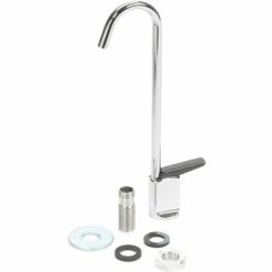 Elkay Push Lever 8-1/4"High Gooseneck Glass Filler, LK1110