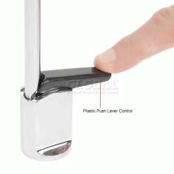 Elkay Push Lever 8-1/4"High Gooseneck Glass Filler, LK1110 -Pumps Sales B384158 2wco