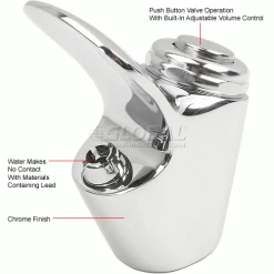 Elkay Replacement Push-Button Bubbler, Lead Free Lk142 -Pumps Sales B384160 1wco