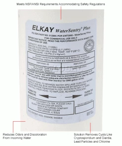 Elkay & Halsey 3000 Gallon Water Sentry Replacement Filter, 51300C -Pumps Sales B566848 1wco