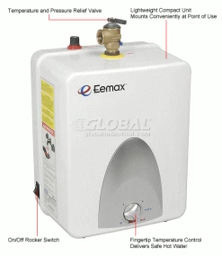 Eemax EMT2.5 Electric Mini Tank Water Heater - 2.5 gallon 120V Plug-In 28 Eemax EMT2.5 Electric Mini Tank Water Heater - 2.5 gallon 120V Plug-In -Pumps Sales B60175 1wco