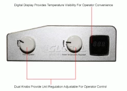 Eccotemp FVI12-LP Liquid Propane Indoor Forced Vent Tankless Water Heater -Pumps Sales B602209IN 2wco