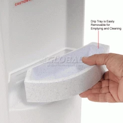 Oasis Atlantis Series Water Cooler, Two Piece Hot Tank, Hot N'Cold™, White -Pumps Sales B606530 4wco