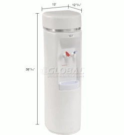 Oasis Atlantis Series Water Cooler, Two Piece Hot Tank, Hot N'Cold™, White -Pumps Sales B606530 dim