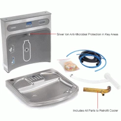 Elkay EZH2O Water Bottle Filling Retrofit Kit, Unfiltered -Pumps Sales B639787N 2wco