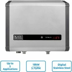 Black+Decker 18 kW 3.7 GPM Electric Tankless Water Heater