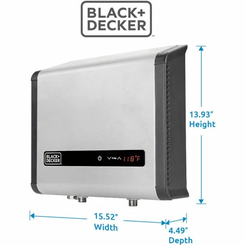 Black+Decker 18 kW 3.7 GPM Electric Tankless Water Heater 4 Black+Decker 18 kW 3.7 GPM Electric Tankless Water Heater - Image 2