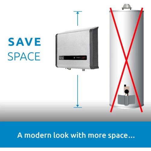 Black+Decker 18 kW 3.7 GPM Electric Tankless Water Heater 7 Black+Decker 18 kW 3.7 GPM Electric Tankless Water Heater - Image 5