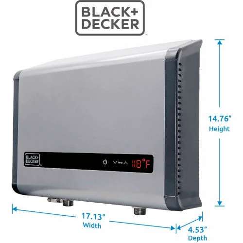 Black+Decker 24 kW 4.68 GPM Electric Tankless Water Heater 4 Black+Decker 24 kW 4.68 GPM Electric Tankless Water Heater - Image 2