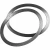 TOPOG-E Manway Gasket, Spiral Wound, 12" x 16" x 1-1/4", 0.25" thick, Elliptical, 3PK -Pumps Sales DMG S1999 12X16X1 1 4X025E PK2