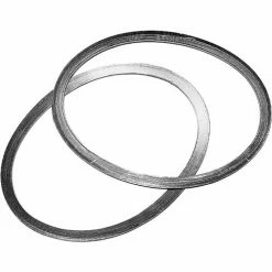 TOPOG-E Handhole Gasket, Spiral Wound, 3-1/4" x 4-1/4" x 1/2", 0.175" thick, Elliptical, 3PK