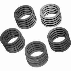 TOPOG-E Series 180 Handhole Gasket, 3-1/2" x 4-1/2" x 5/8", Black Rubber, Elliptical, 25 Pack