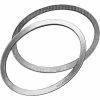 TOPOG-E Series 2000 Manway Gasket, 11" x 15" x 1-1/4", Graphite, Elliptical, 2 Pack