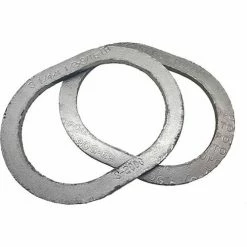 TOPOG-E Series 2000 Handhole Gasket, 2-3/4" x 3-1/2" x 1/2", Graphite, Obround, 2 Pack