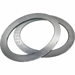 TOPOG-E Series 2000 Handhole Gasket, 3" x 4-1/2" x 1/2", Graphite, Elliptical, 2 Pack