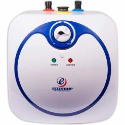 Eccotemp EM-2.5 Electric Mini Storage Tank Water Heater - 2.5 Gallon, 120V 19 Eccotemp EM-2.5 Electric Mini Storage Tank Water Heater - 2.5 Gallon, 120V -Pumps Sales EC3 EM 2 5